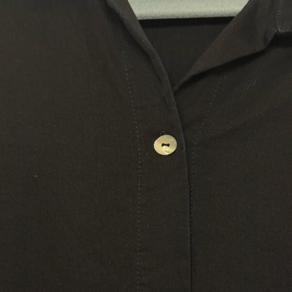 Soft Surroundings Tencel Tunic Length Shirt - Picture 3 of 5